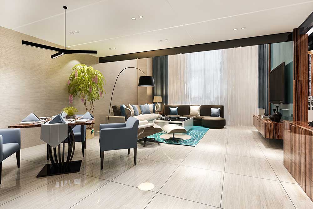 County Sector 88A Gurgaon bedroom design