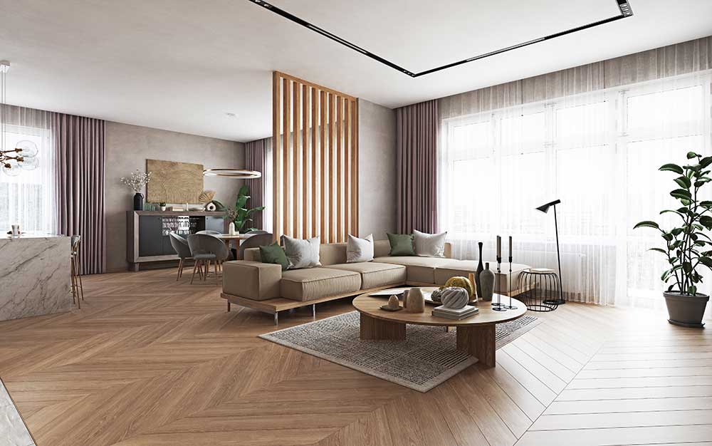 County Sector 88A Gurgaon kitchen area